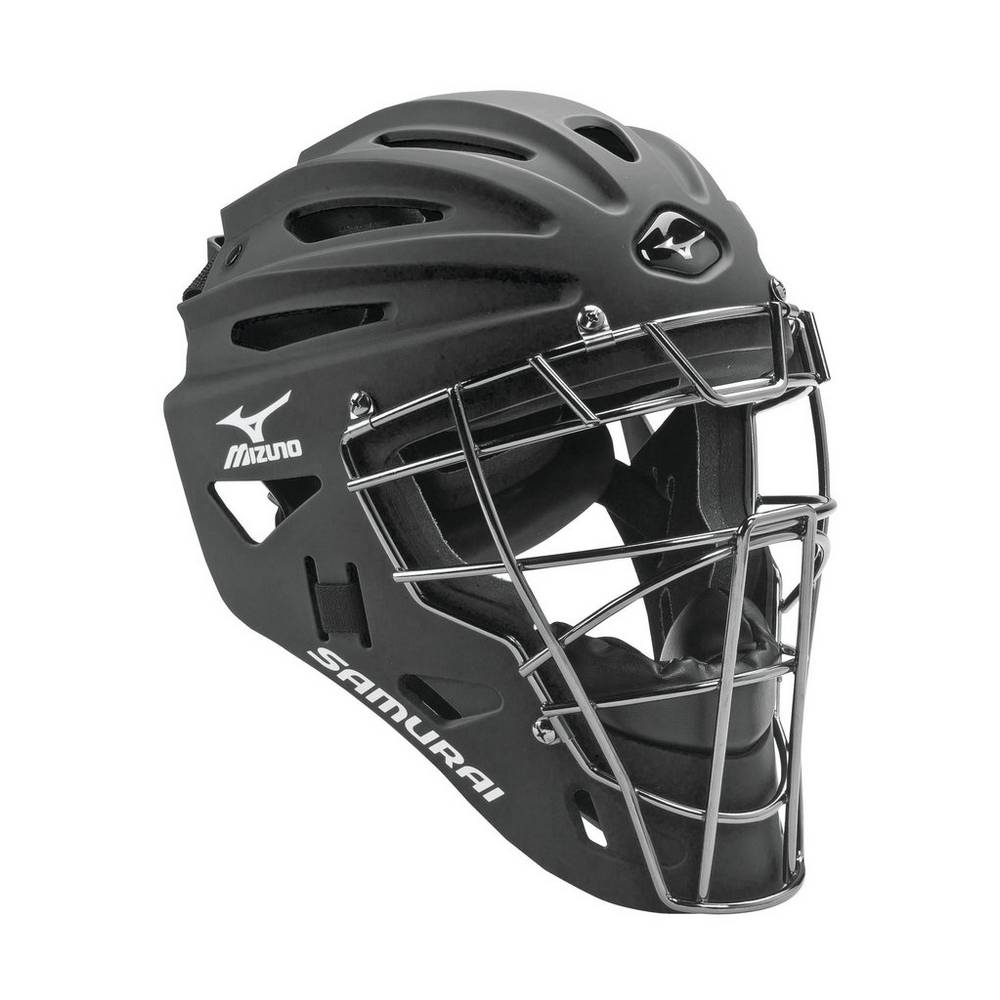 Casco Mizuno Baseball Samurai G4 Uomo - Nere - 32695-BLCG